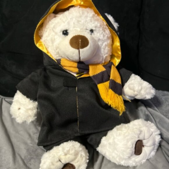 Build A Bear Harry Potter Hufflepuff Outfit (w/ Bear Factory Bear) - Picture 1 of 2
